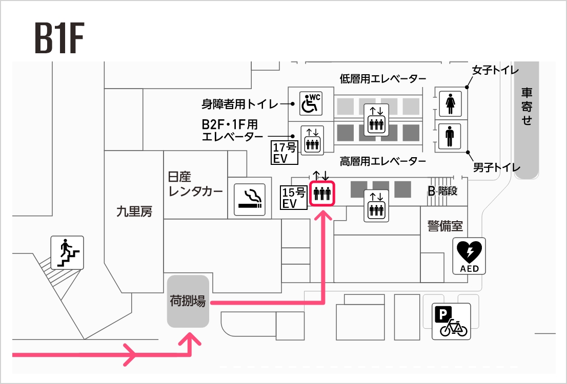 車高2.1ｍ～3.1ｍ以下の場合