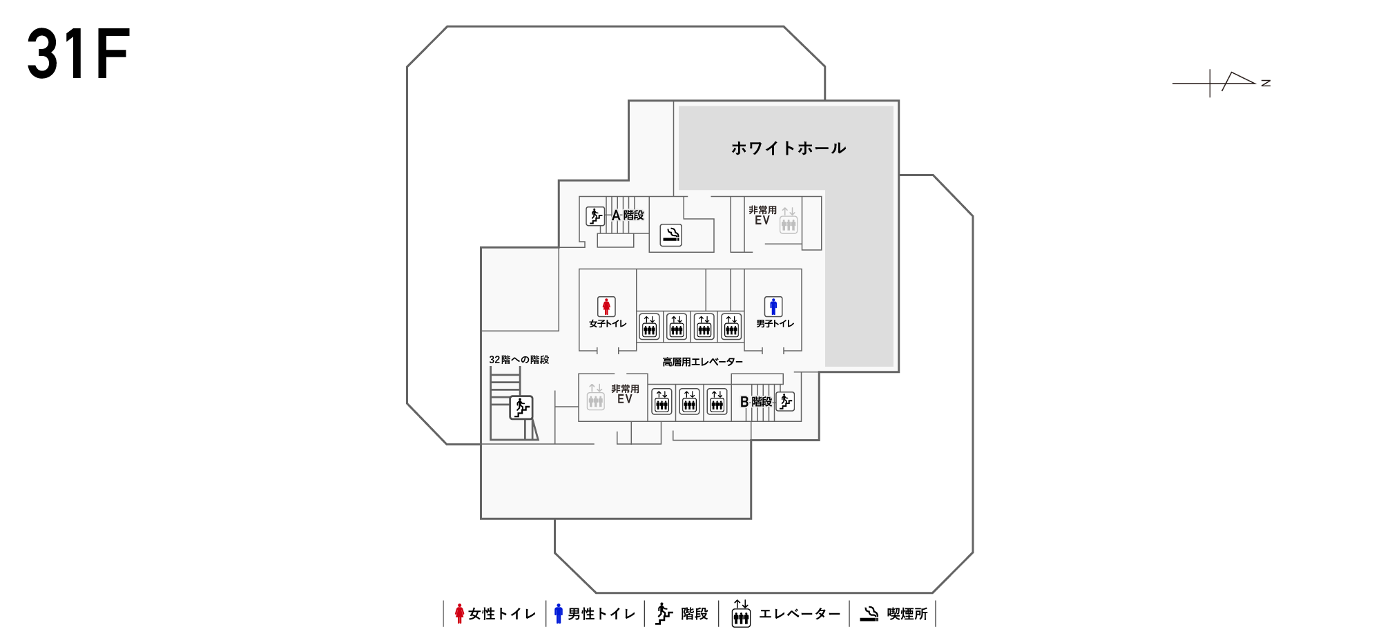 31F フロアマップ